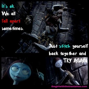 We all fall apart sometimes