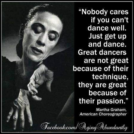 Martha Graham quote